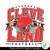 Retro Cleveland Football 1994 Svg Layered File