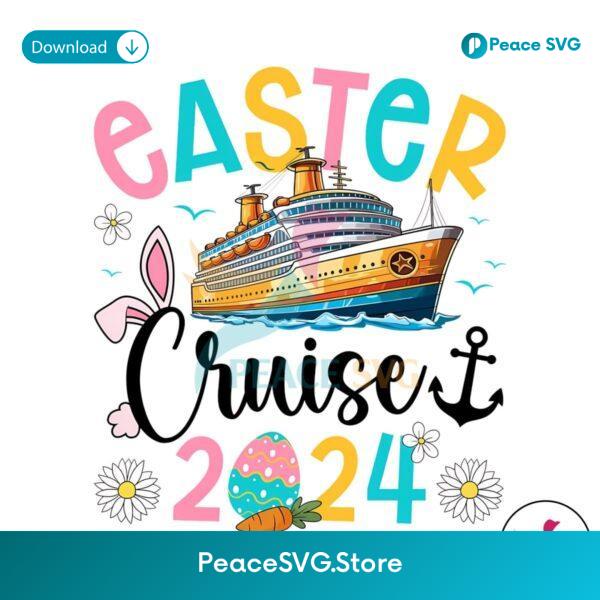 Retro Easter Cruise Squad 2024 Png High Resolution