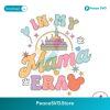 Retro In My Mama Era Disney Castle Svg Clipart