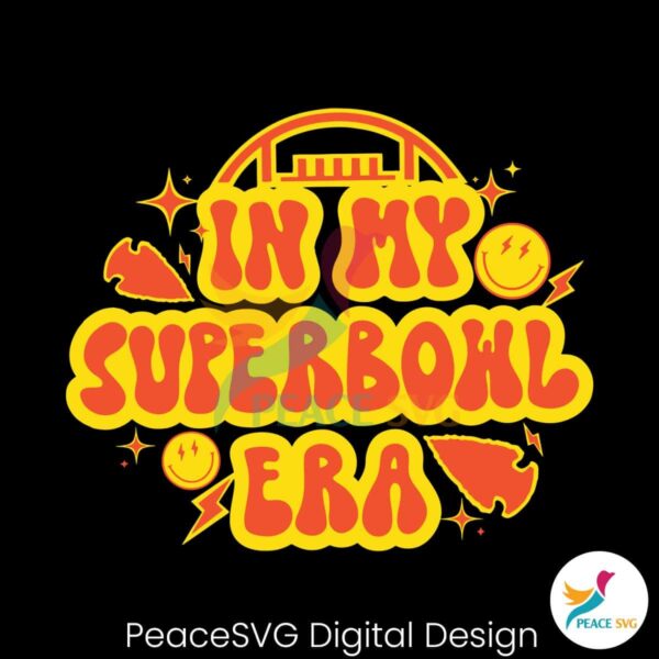 Retro In My Super Bowl Era Svg Cut File