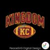 Retro Kingdom Kc Football Svg Clipart