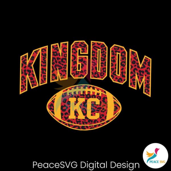 Retro Kingdom Kc Football Svg Clipart