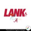 Retro Lank Alabama Crimson Tide Svg Instant Download