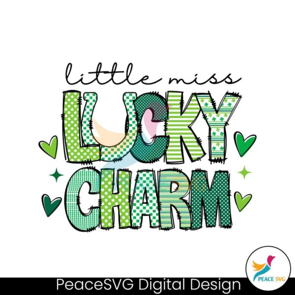 Retro Little Miss Lucky Charm Svg Files For Cricut