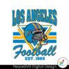 Retro Los Angeles Football Nfl Team Svg Digital Download