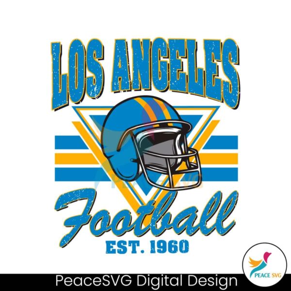 Retro Los Angeles Football Nfl Team Svg Digital Download