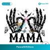 Retro Mama Skeleton Hand Butterfly Png High Resolution