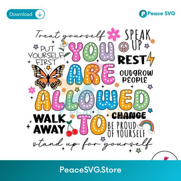 Retro Mama You Are Allowed To Stand Up For Yourself Svg Files For Cricut