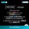 Retro Mom Defined Works 365 Days A Year Svg Cricut Ready File