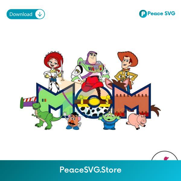 Retro Mom Toy Story Characters Png For Printing