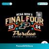 Retro Ncaa Mens Final Four Purdue Svg Cut File