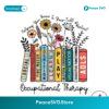 Retro Occupational Therapy Floral Books Svg For Vinyl Cutting