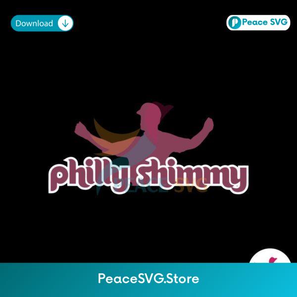 Retro Philly Shimmy Baseball Player Svg For Silhouette