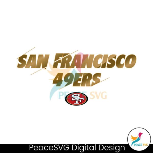 Retro San Francisco 49ers Football Team Svg For Silhouette