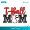 Retro T Ball Mom Baseball Mama Svg For Silhouette