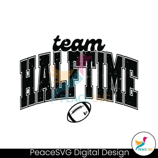 Retro Team Halftime Super Bowl Svg Files For Cricut