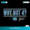 Rj Davis Why Not 4 Unc Basketball Svg Cricut Ready File
