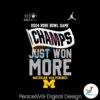 Rose Bowl Champs Just Won More Michigan Svg Clipart