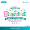 Rundisney Disneyland Half Marathon Weekend Svg Digital Download