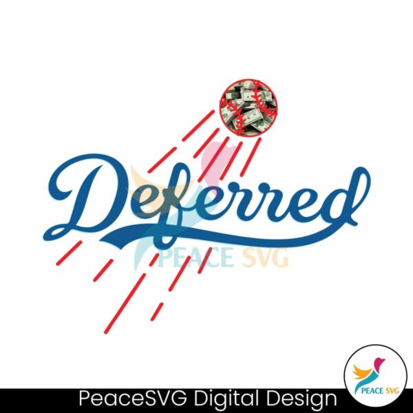 Shohei Ohtani Deferred Los Angeles Dodgers Png Digital Download