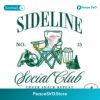 Sideline Social Club Soccer Mom Svg Layered File