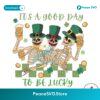 Skeleton It A Good Day To Be Lucky Svg Cricut Ready File
