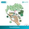 St Patricks Day Clouds Of Luck Skeleton Hand Png Sublimation Design