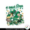St Patricks Day On Main Street Mickey And Minnie Png Digital Download