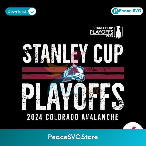 Stanley Cup Playoffs Colorado Avalanche Svg Instant Download