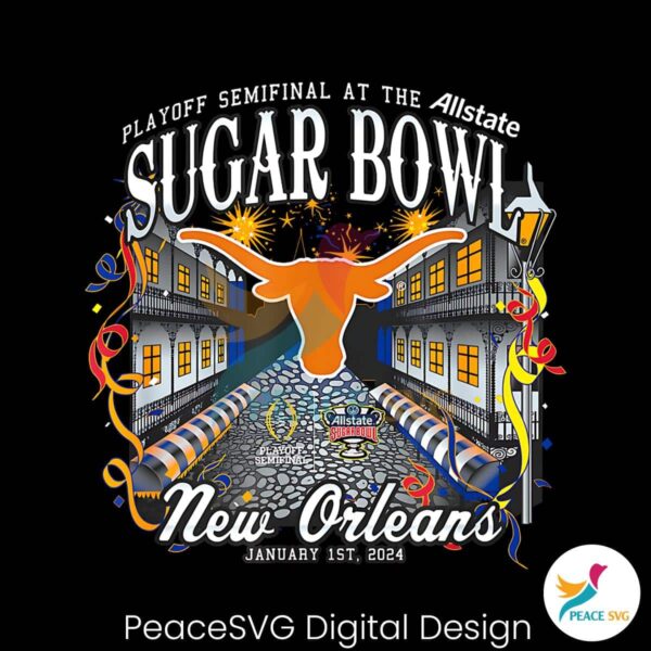 Sugar Bowl Playoff Texas Longhorns Png Clipart