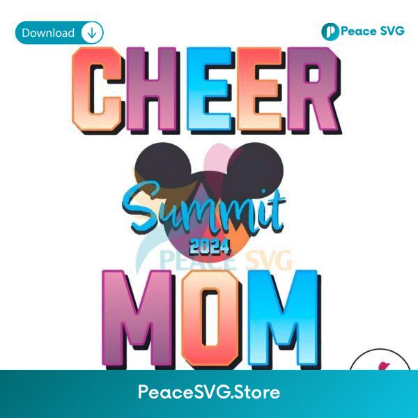 Summit 2024 Cheer Mom Competition Png Instant Download