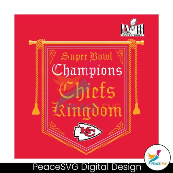 Super Bowl Champions Chiefs Kingdom Svg Cricut Ready File