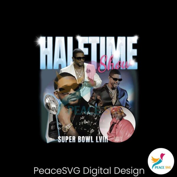 Super Bowl Halftime Show Usher Singer Png Printable File