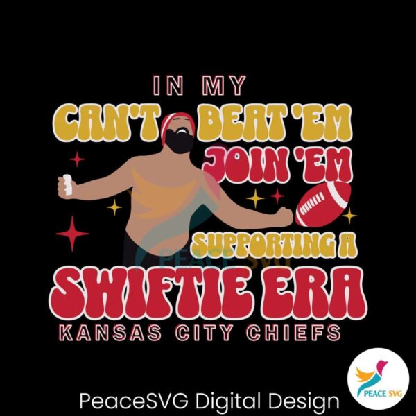 Supporting A Swiftie Era Kansas City Chiefs Svg Vector File