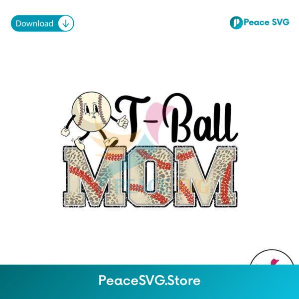 T Ball Mom Game Day Baseball Png For Printing