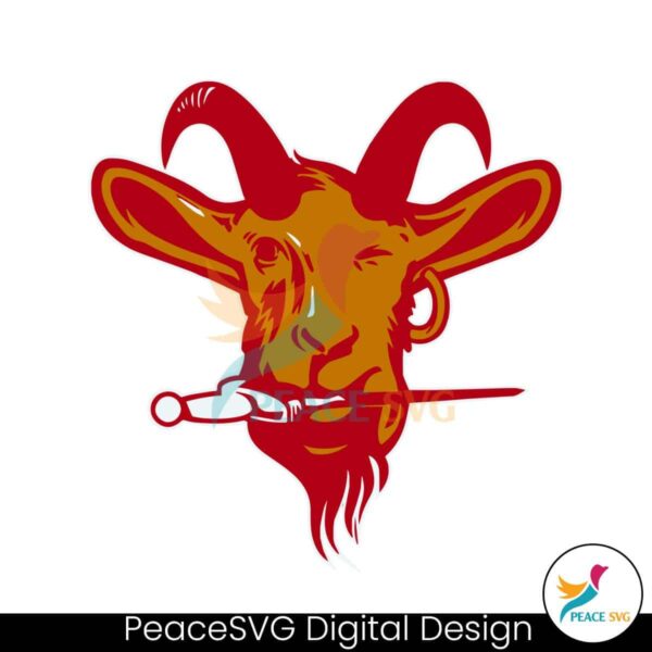 Tampa Bay Buccaneers Goat Football Svg Files For Cricut