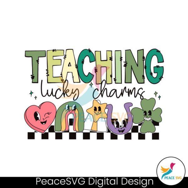 Teaching Lucky Charms Sain T Patrick Day Svg Clipart