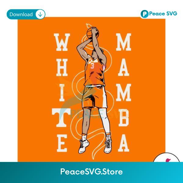 Tennessee Basketball White Mamba Dalton Knecht Svg Printable Design