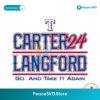 Texas Carter Langford 24 Go And Take It Again Svg For Vinyl Cutting
