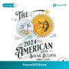 The 2024 American Total Solar Eclipse Png Printable File