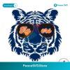 Tigers Glasses Baseball Detroit Svg Cricut Ready File