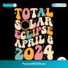 Total Solar Eclipse April 2024 Svg For Silhouette