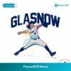 Tyler Glasnow Los Angeles Dodgers Player Svg Cut File
