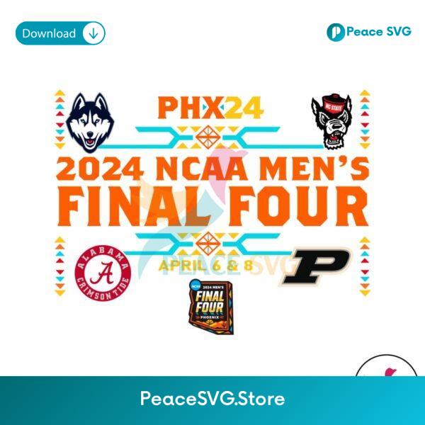 Uconn Alabama Nc State Vs Purdue Ncaa Final Four Svg Cut File