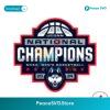 Uconn National Champions 2024 Logo Svg Files For Cricut