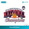 Uconn Ncaa Mens Basketball National Champions Svg Vector File