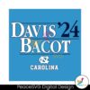 Unc Basketball Davis Bacot 24 Svg Digital Download