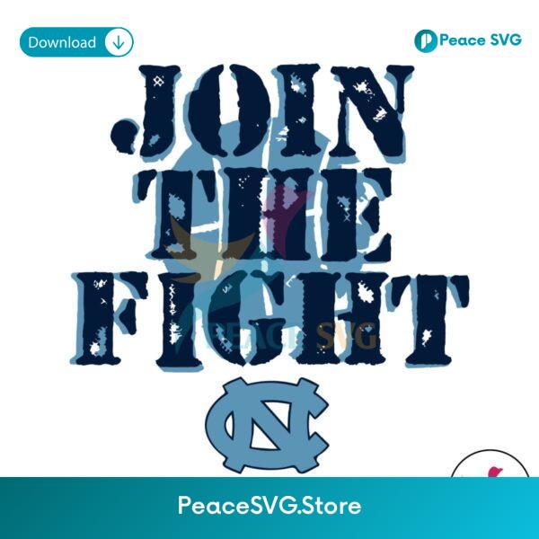 Unc Basketball Join The Fight Svg Clipart