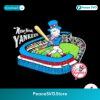 Uncle Sam New York Yankees Baseball Mlb Stadium Svg Cricut Ready File