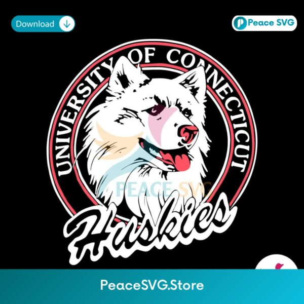 University Of Connecticut Huskies Ncaa Svg For Vinyl Cutting